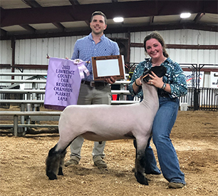 Champion Market Lamb 2021 Lawrence County, PA Champion Market Lamb<br />
2021 Lawrence County, PA